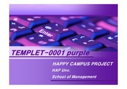 [파워포인트]purple 파워포인트 템플릿