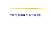 [마케팅]국내 영화 PPL의 현재와 방안