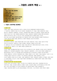 [경영학 원론]기업의 사회적 책임