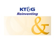 [마케팅]KT&G REINVENDING - 사업전략