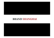 [마케팅,경영학]중국 상해 브랜드 전략