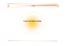 [고분자]Long-Term Static Loading