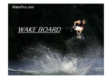 [스포츠]웨이크 보드 wake board