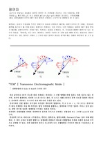[마이크로파]평면파(TE,TM,TEM파)에 관한 설명