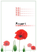 [레포트표지]이쁜 꽃 레포트 표지