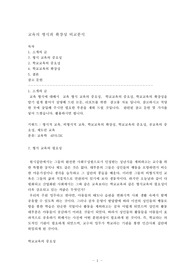 [교육학]교육의 형식과 확장성 비교분석