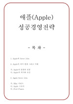 [경영]애플(Apple)의 성공경영전략 ( iPod-iTunes , iMac , Apple 스토어 )