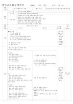 [유아교육]부분계획안