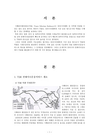 TSR운송서비스의 분석과 남북한 철도운송의 중요성