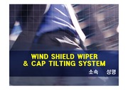 Wiper & Motor & Cap Tilting System