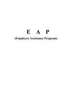 [경영]신한은행의 종업원 후원 프로그램 Employee Assistance Program