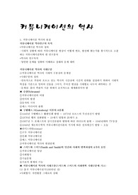 [간호]의사소통 요약 - 케뮤니케이션의 역사