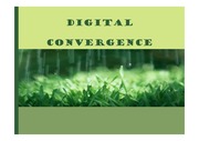 [공학]DIGITAL CONVERGENCE (디지털 컨버전스의 배경, 기술, 사례및 전망)