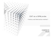 SPM 프로브로써 CNT의 활용