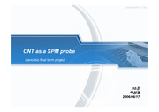 바이오 분야의 적용이 가능한 SPM 프로브로써의 CNT