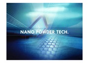 나노 powder 기술