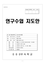 시각장애지도안