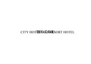 city hotel과 resort hotel