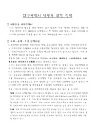 대구시 발전을위한 정책
