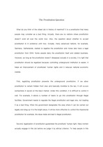 [인문](영작문)(Argumentative essay) prostitution