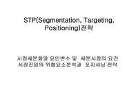 STP(Segmentation, Targeting, Positioning)전략