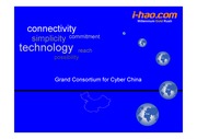 대중국 인터넷 사업 계획서(영문)
