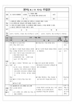 한국지리 수업 지도안(Ⅱ-2. 지형과 생활)