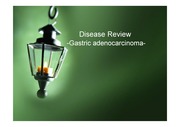 Gastric adenocarcinoma
