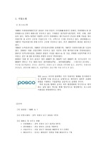 산업재 기업 사례조사 포스코 <POSCO>마케팅 전략