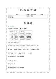 힘과 일 (결과보고서)