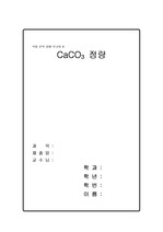 식품분석실험-CaCO3 정량