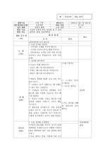 [교육]유치원 일과계획 교육 계획안