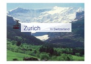 [생활환경]Zurich In Switzerland (취리히_스위스)