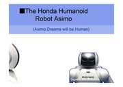 [공학기술]Asimo of Honda