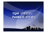 TQM 사례분석 : FedEx와 에버랜드