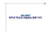 월마트(Wal Mart)_생산운영관리