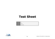 [웹기획] 테스트시트 (기본문서)