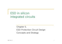 ESD protection circuit design concepts and strategy