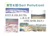 토양오염의 정의, 사례, 오염원, 피해 및 문제점 그리고 해결방안