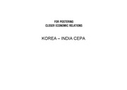 [한인FTA] 한국 - 인도 FTA (CEPA) 현황조사