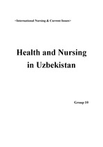 우즈베키스탄의 건강, 간호