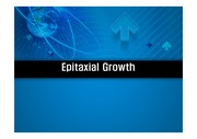 Epitaxial Growth