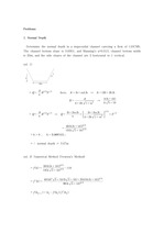 MATLAB(Newton method)을 이용한 점변류 풀이문제