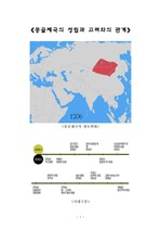 몽골 제국의 성립과 고려와의 관계