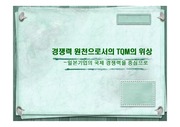 (생산관리)경쟁력 원천으로서의 TQM의 위상