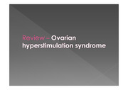 Ovarian hyperstimulation syndrome