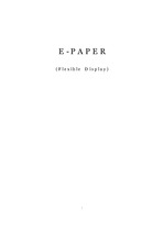 전자종이(e-paper)