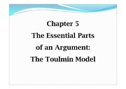 the Toulmin model 툴민 모델.ppt