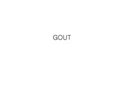 gout (통풍)