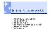 완충용액(Buffer solution)